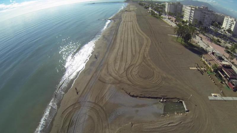 Apartamento Huelin, A 5 Minutos A Pie De La Playa มาลากา ภายนอก รูปภาพ