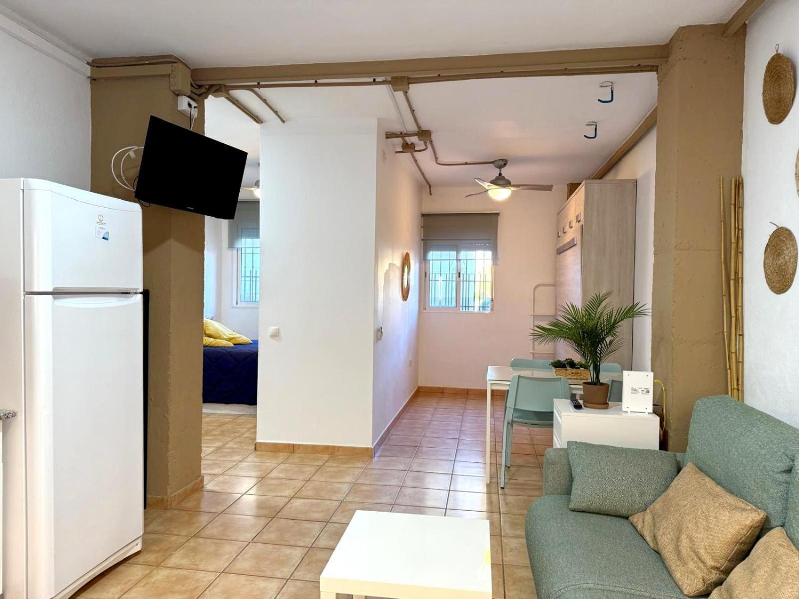 Apartamento Huelin, A 5 Minutos A Pie De La Playa มาลากา ภายนอก รูปภาพ